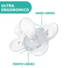 Succhietti Physioforma|Chicco Succhietto Physioforma® Comfort 0-6M (2 Pcs) Silicone Bear And Raccoon