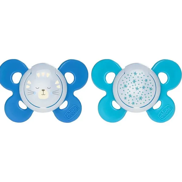 Succhietti Physioforma|Chicco Succhietto Physioforma® Comfort 16-36M (2 Pcs) Silicone Tiger And Stars