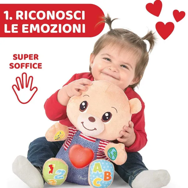 Pupazzi Educativi Parlanti|Chicco Teddy Orso Delle Emozioni