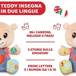 Pupazzi Educativi Parlanti|Chicco Teddy Orso Delle Emozioni