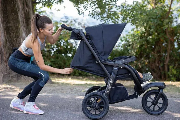 Trio E Sistemi Modulari|Chicco Trio Activ3 Con Kory Essential Jet Black
