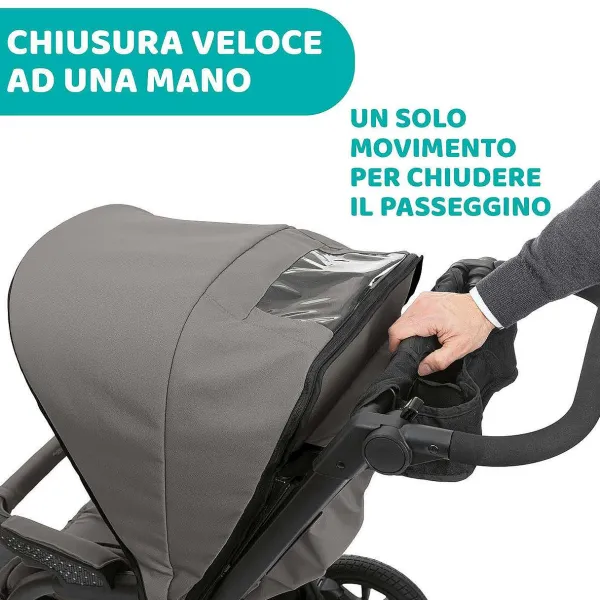 Trio E Sistemi Modulari|Chicco Trio Activ3 Con Kory Essential Dark Beige