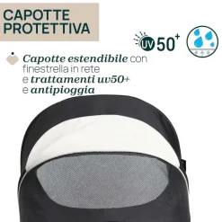Trio E Sistemi Modulari|Chicco Trio Seety Con Kory Essential Etna Black