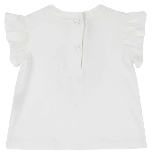 T-Shirt|Chicco T-Shirt Con Cuore Di Paillettes
