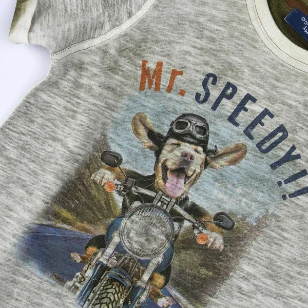 T-Shirt|Chicco T-Shirt Con Simpatica Stampa