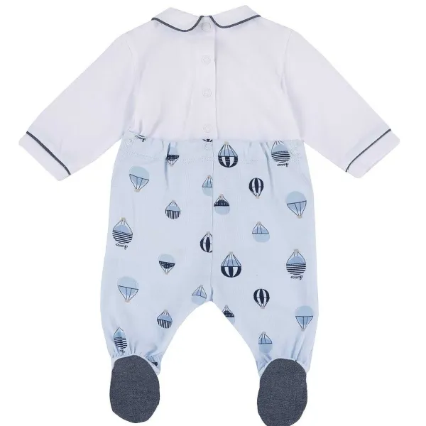 Tutine|Chicco Tutina Di Jersey Con Colletto E Mongolfiere