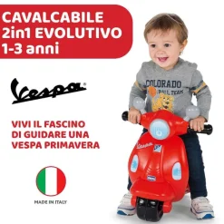 Cavalcabili|Chicco Vespa Primavera Italia Rosso